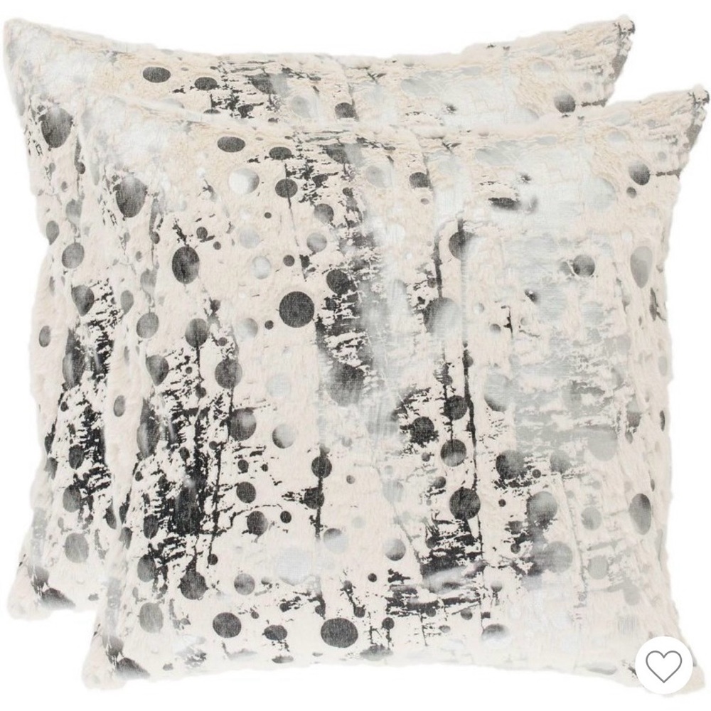 Safavieh Nars Pillow (Set of 2) 20”x20”